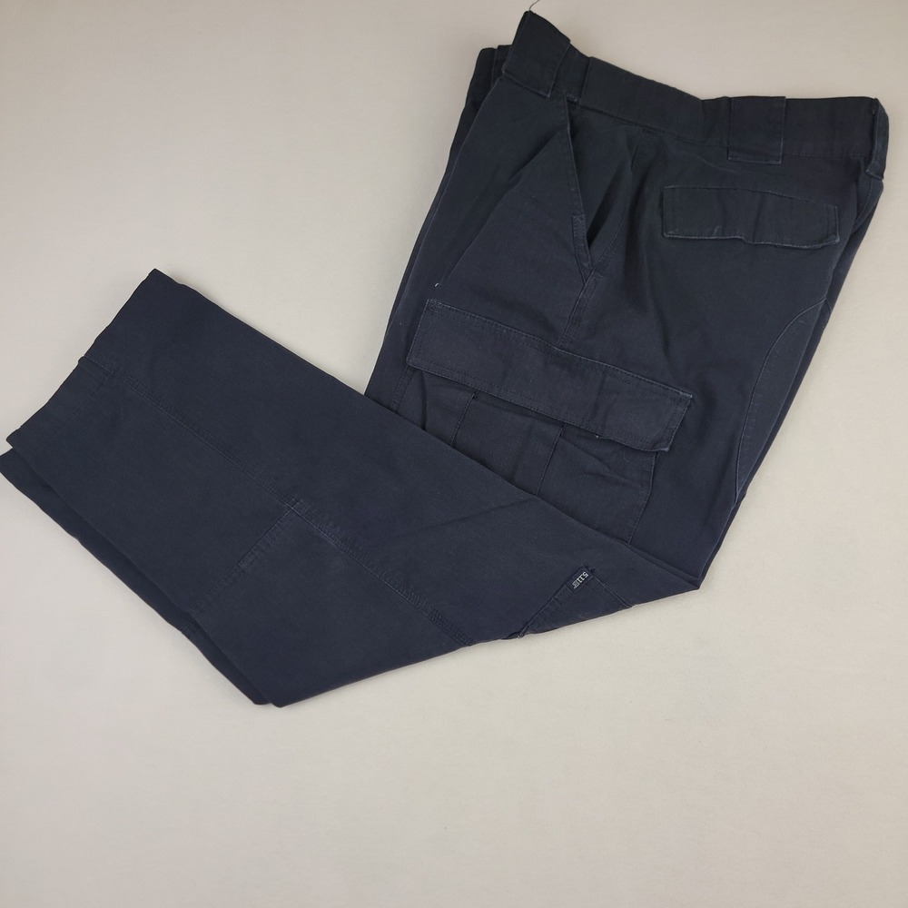 5.11 Tactical Series Mens Navy Blue Cargo Pants Medium Waist 31.5-35 Regular